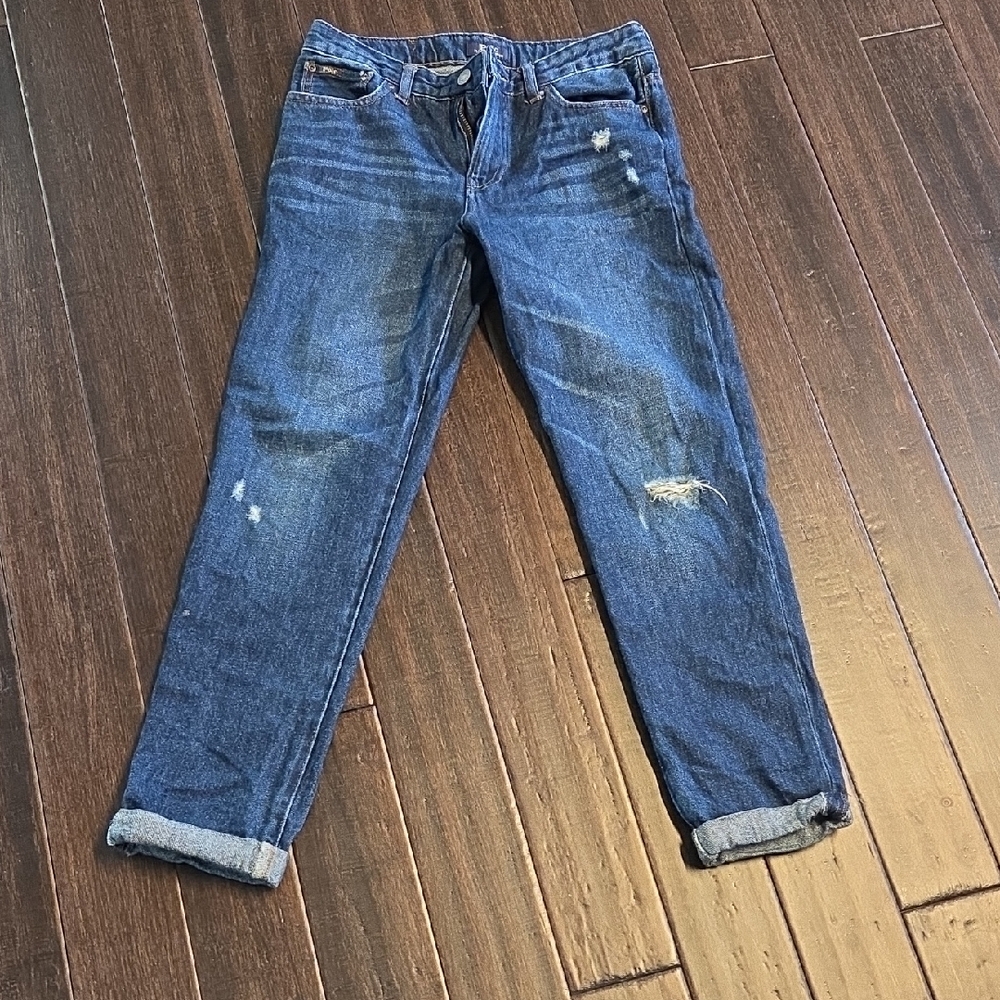 Distressed  Boy's RALPH Lauren Size 16 Blue Jeans